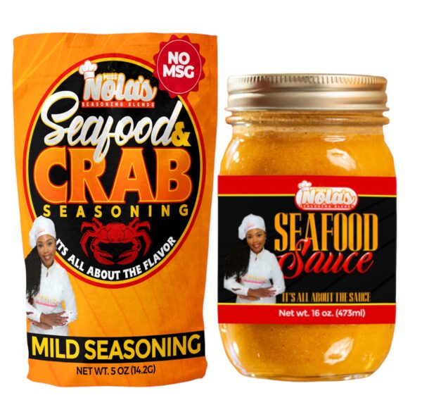 Buy 1 Get 1 Free (Seafood Butter Sauce and Crab Seasoning Combo)
